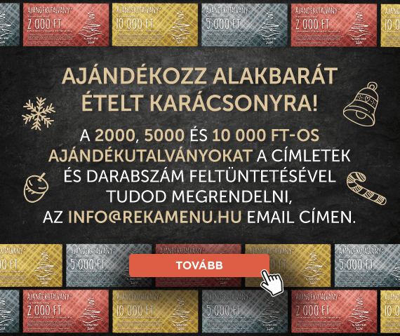 Ajándékutalványok